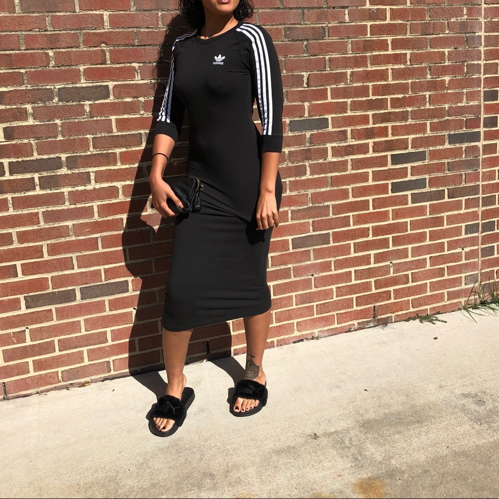 ADIDAS MIDI DRESS
